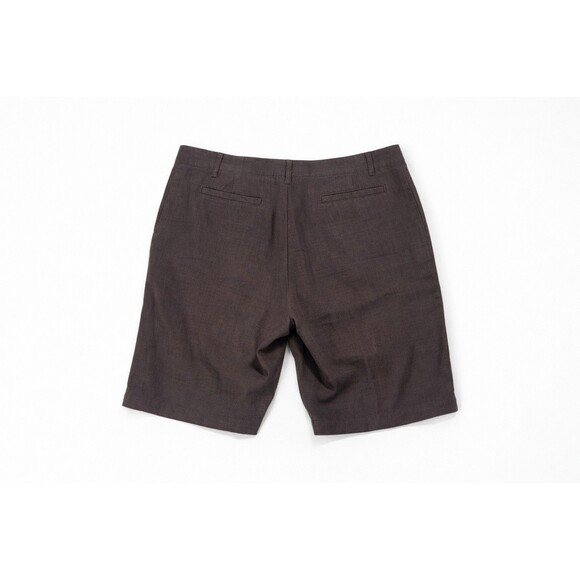 Linen Bermuda Shorts Bundle Womens 8 Summer Vacation Resort Charter Club Brown - Picture 3 of 7